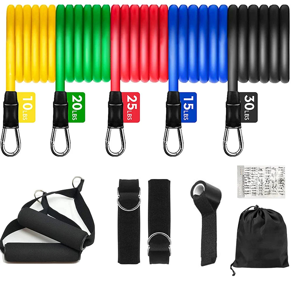 Bodybuilding Resistance Bands Set