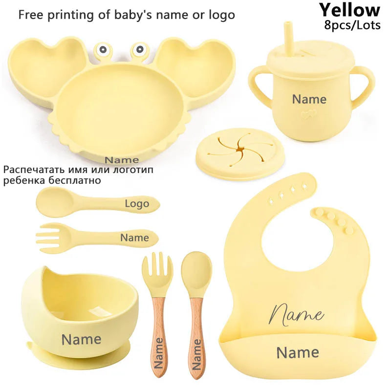 Baby Bowl Plate Feeding Set