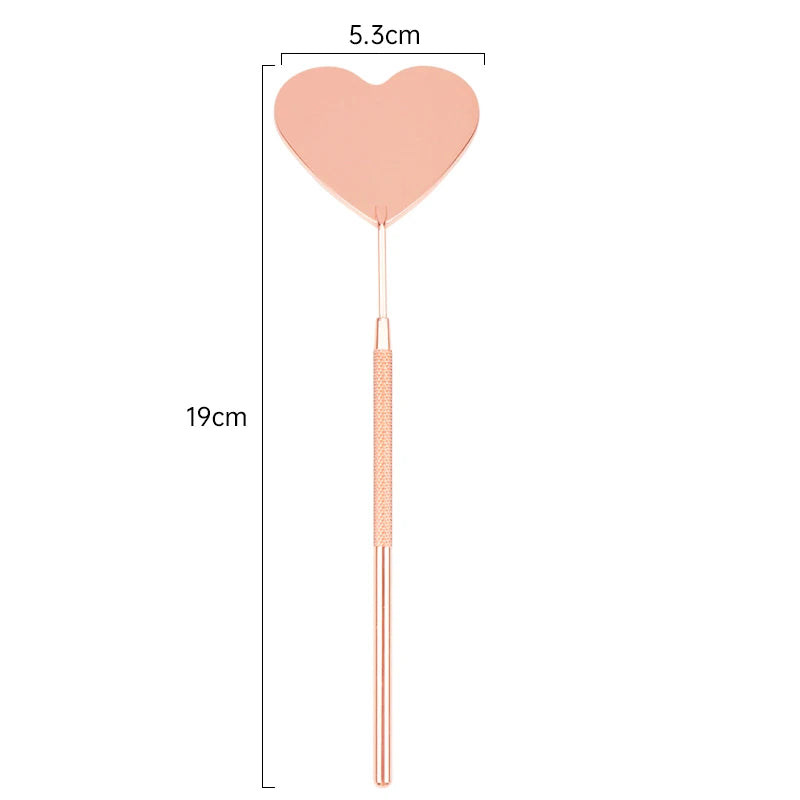 1pcs Heart Shape Eyelash Mirror