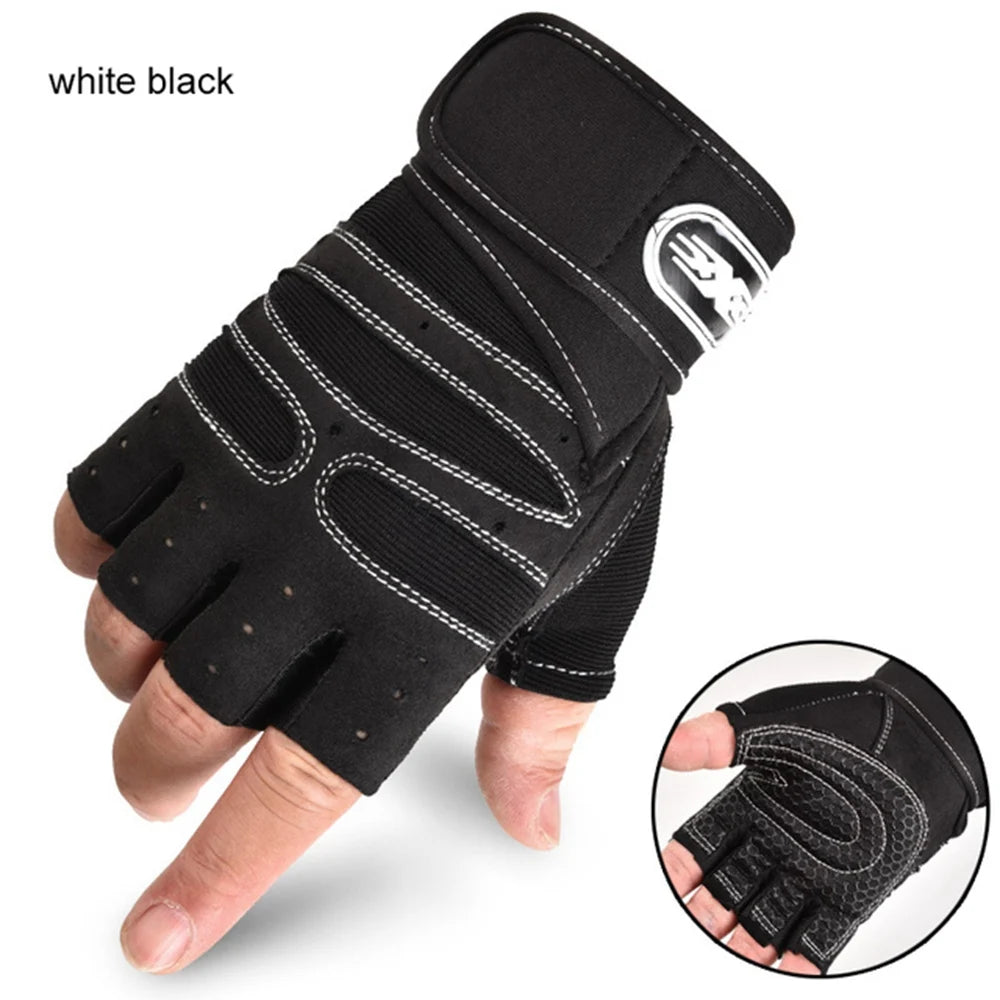 Workout Weight Lifting Half Finger Gloves