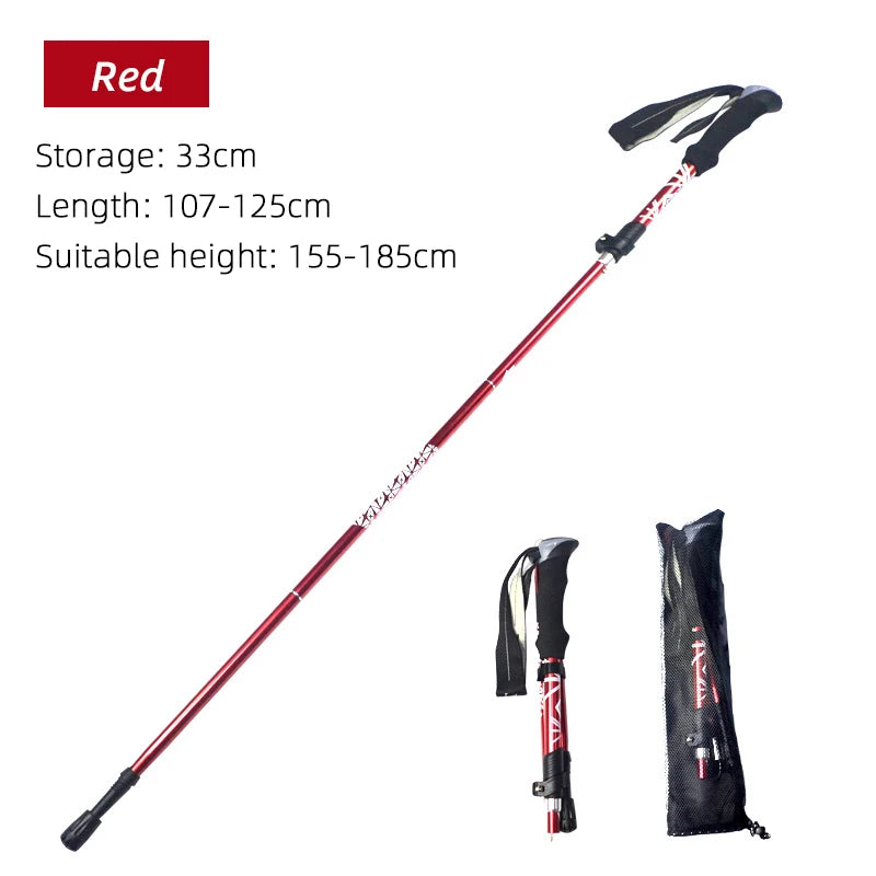 5 Section Outdoor Hiking Stick