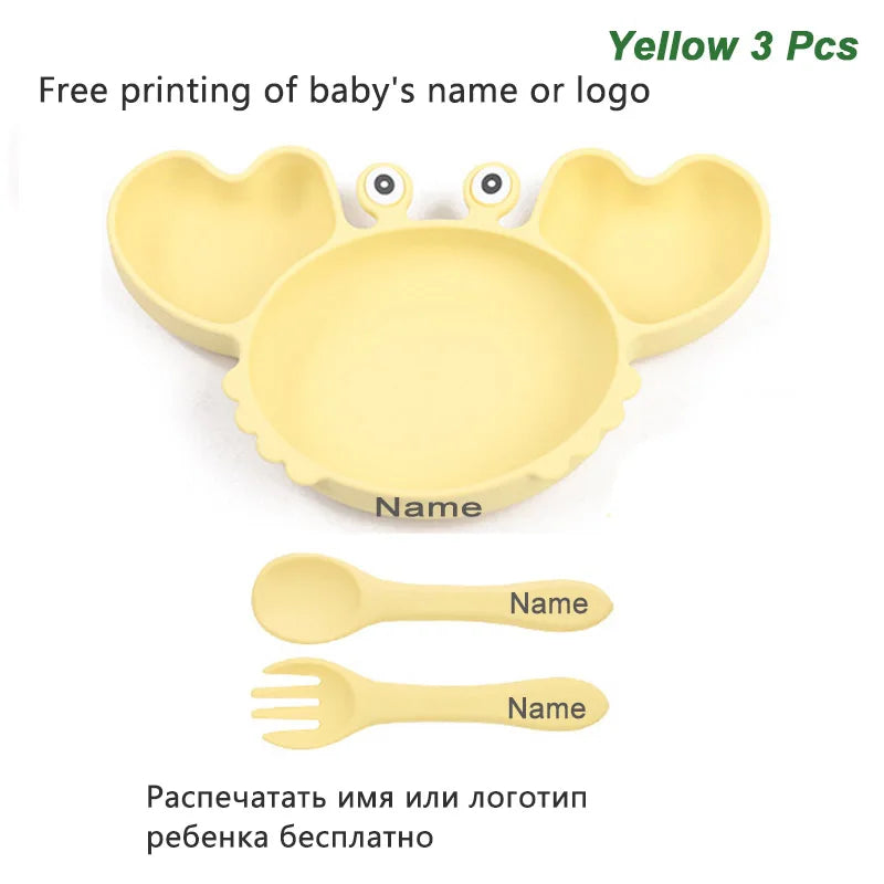 Baby Bowl Plate Feeding Set