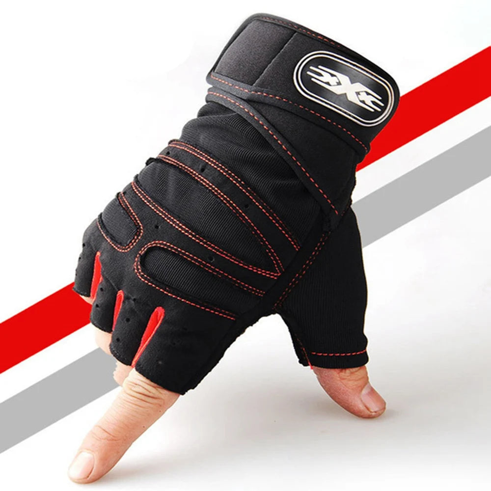 Workout Weight Lifting Half Finger Gloves