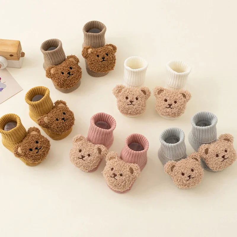 Baby Cute Cartoon Bear Sock