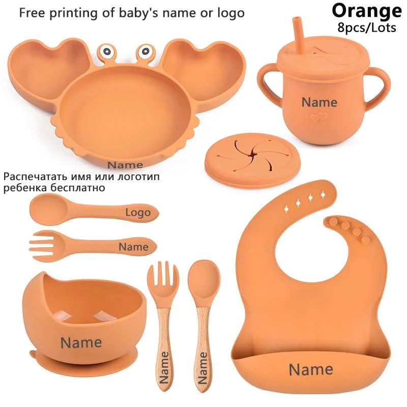 Baby Bowl Plate Feeding Set