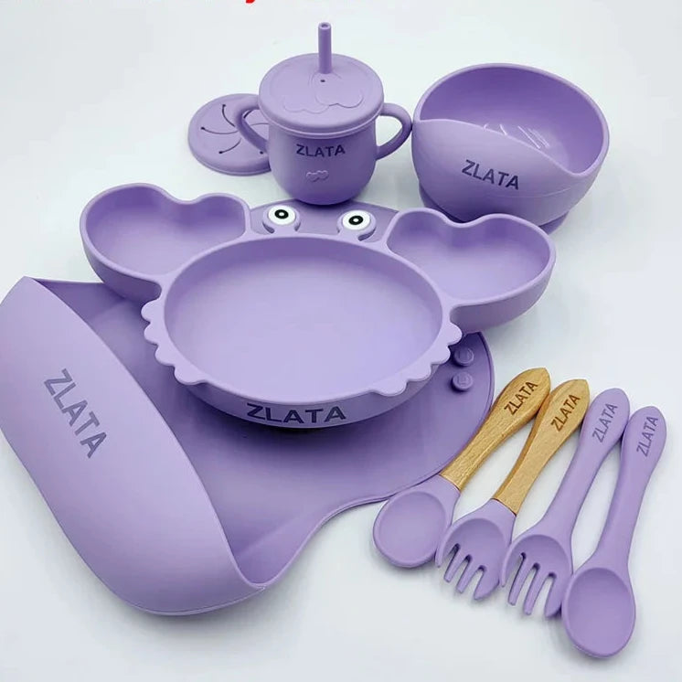 Baby Bowl Plate Feeding Set