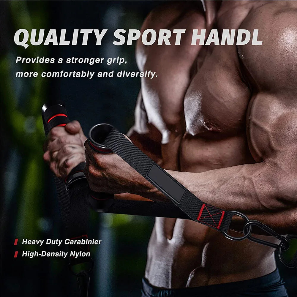 Heavy Duty Metal Gym Handles Grip