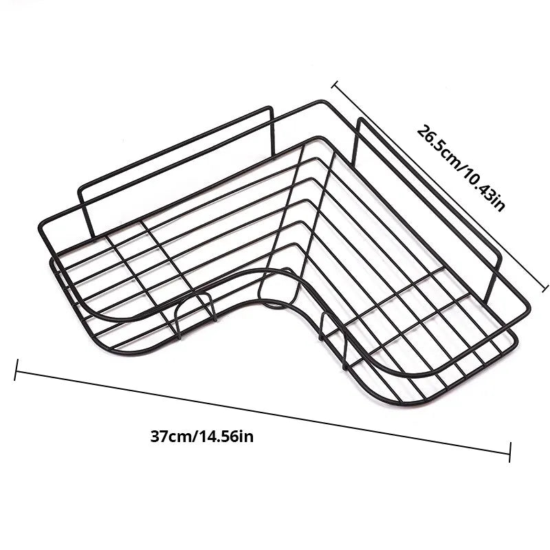 Bathroom Iron Triangle Storage Rack