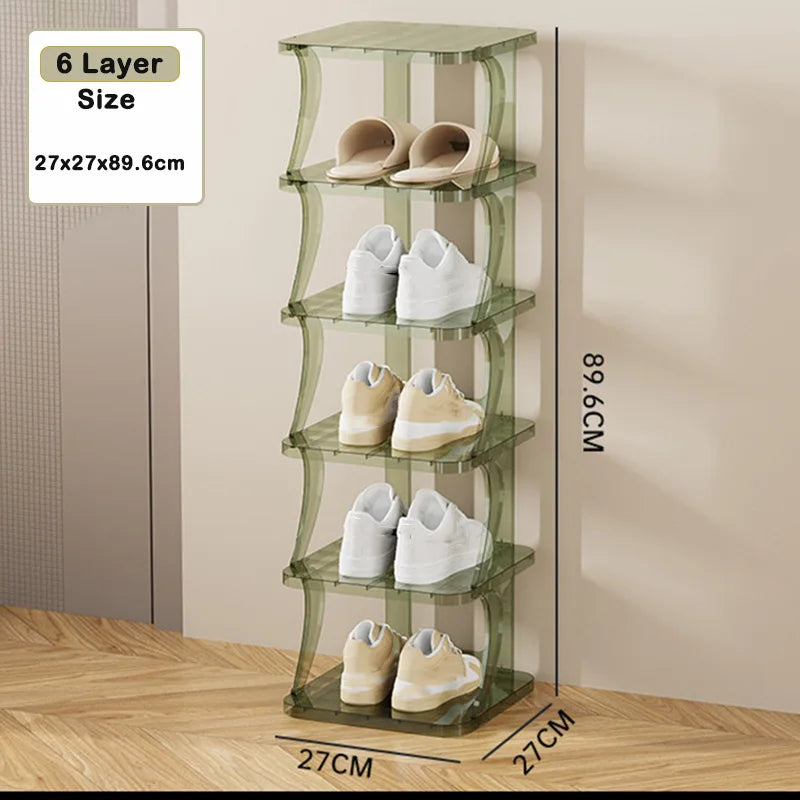 Multi-layer Shoes Stackable Rack