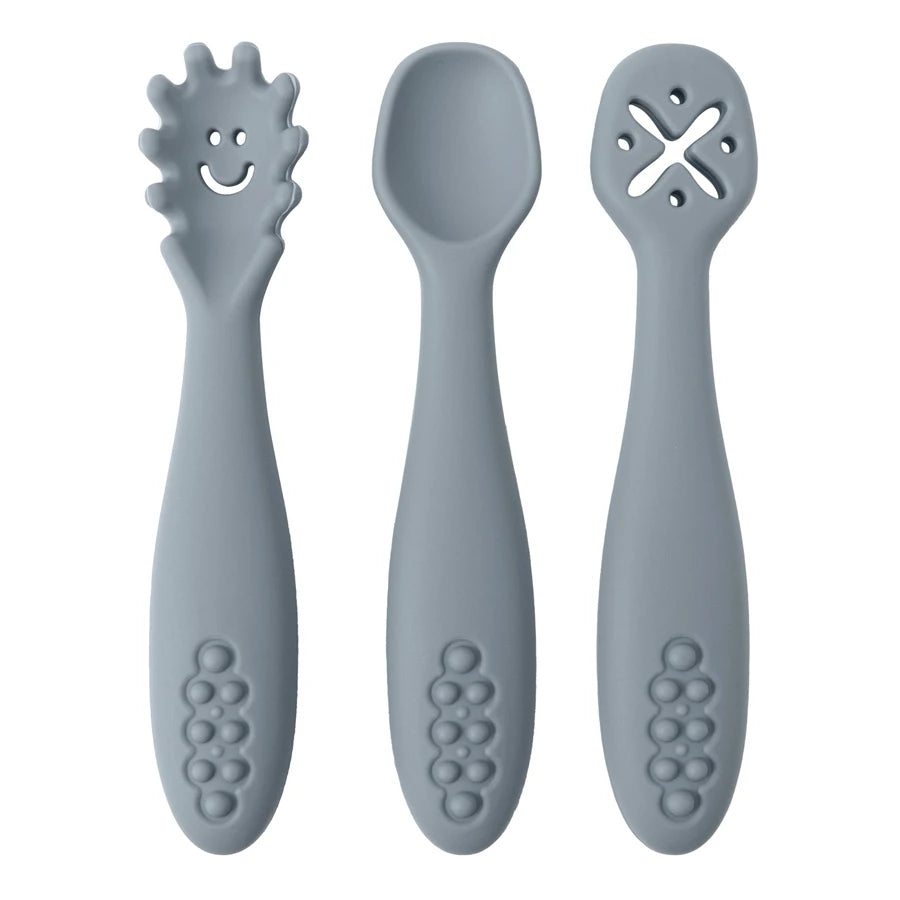 Baby Silicone Eat Training Spoon