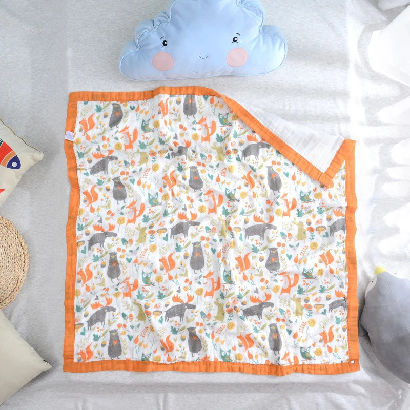 Baby cotton 6 layers blanket