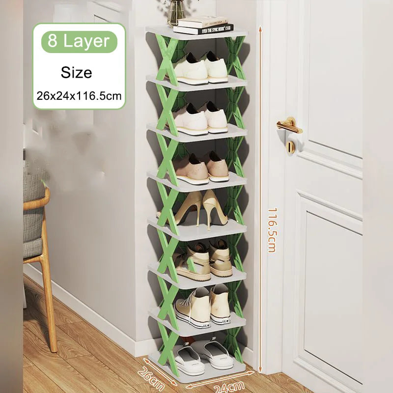 Multi-layer Shoes Stackable Rack