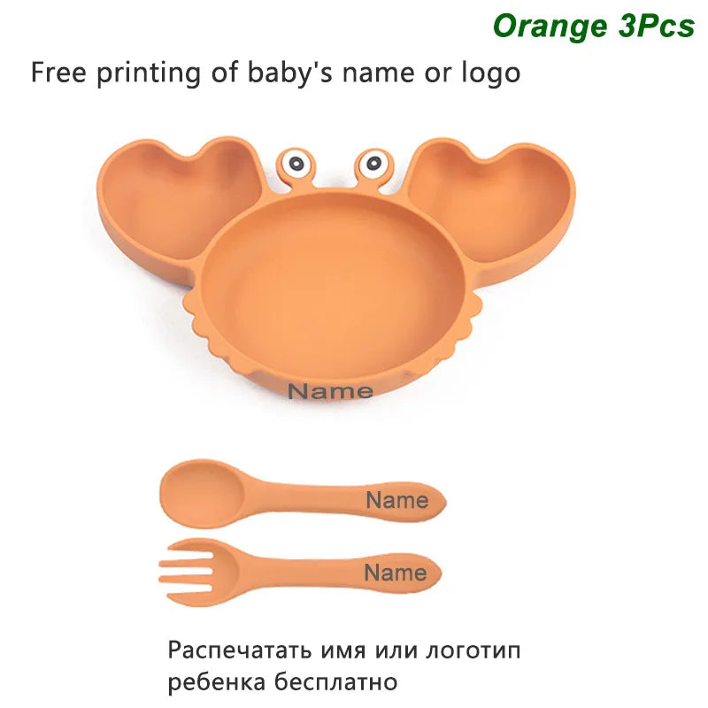 Baby Bowl Plate Feeding Set