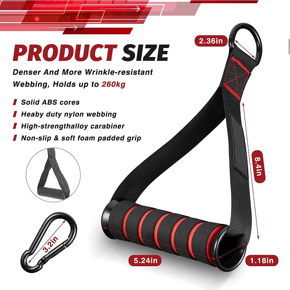 Heavy Duty Metal Gym Handles Grip