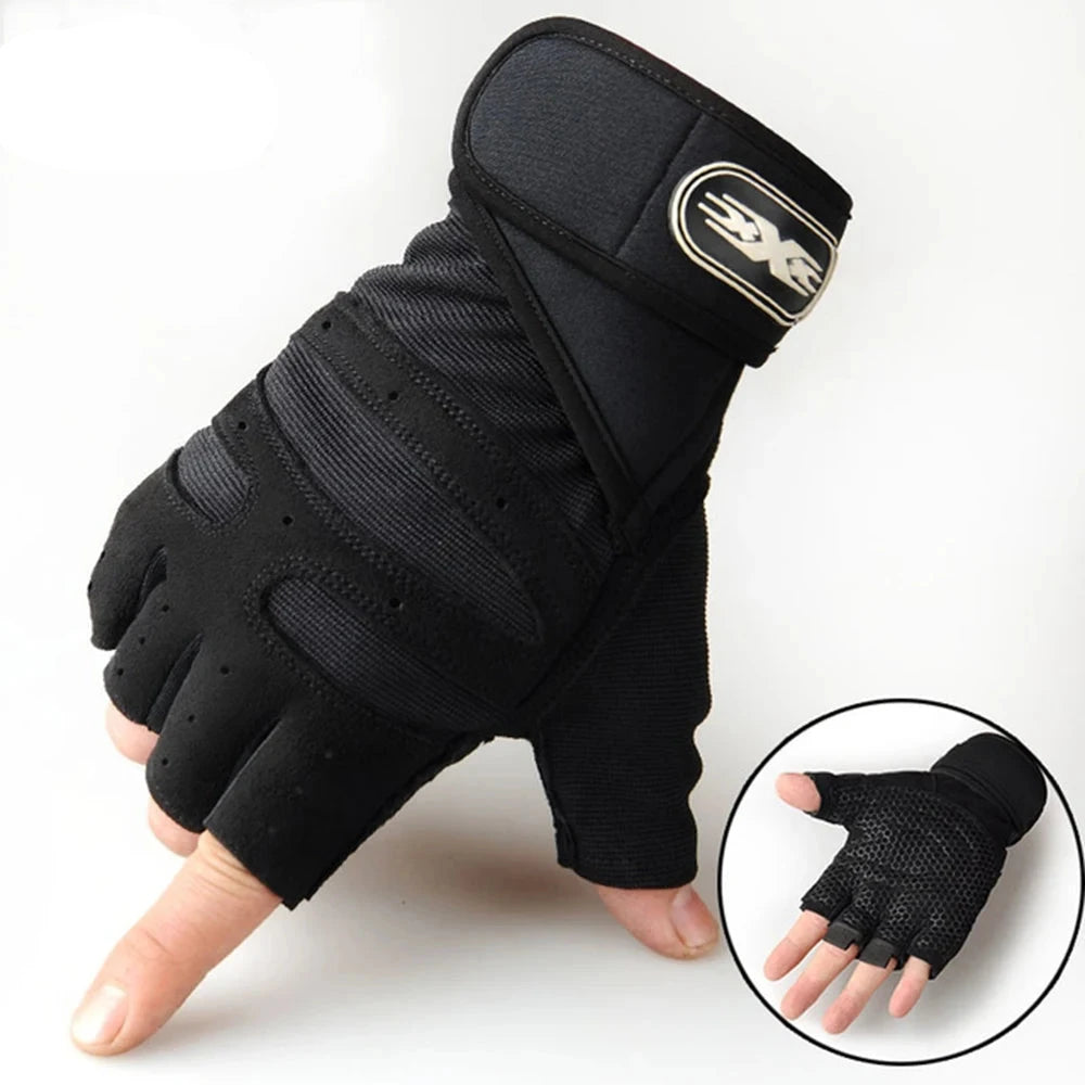 Workout Weight Lifting Half Finger Gloves