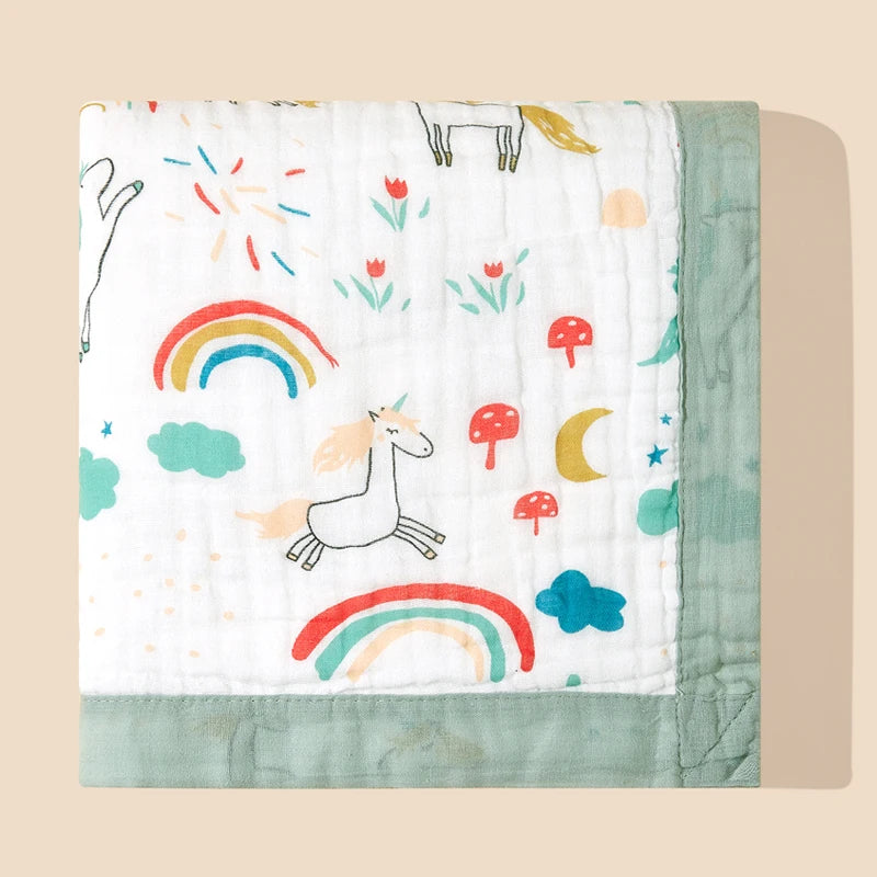 Baby cotton 6 layers blanket