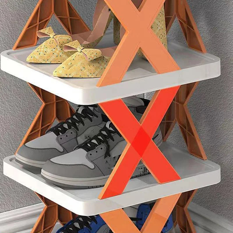 Multi-layer Shoes Stackable Rack