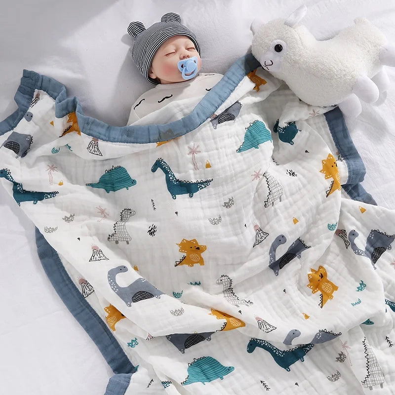 Baby cotton 6 layers blanket