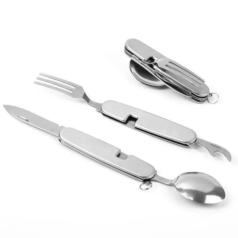 4 in 1 Outdoor Spoon Knife Fork