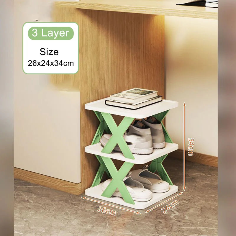 Multi-layer Shoes Stackable Rack