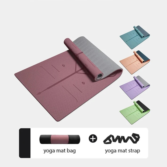 Non-slip Position Line Version Yoga Mat