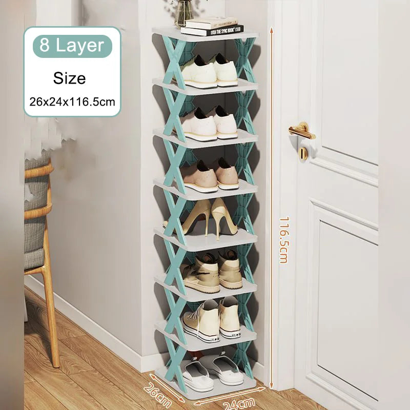 Multi-layer Shoes Stackable Rack