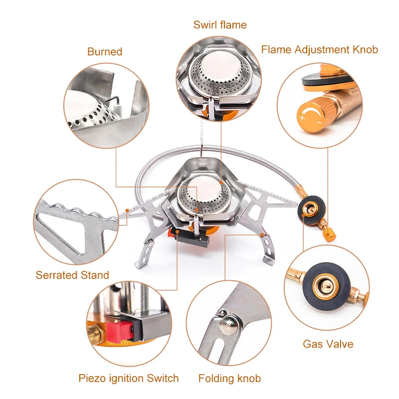 Tourist Burner Camping Gas Stove