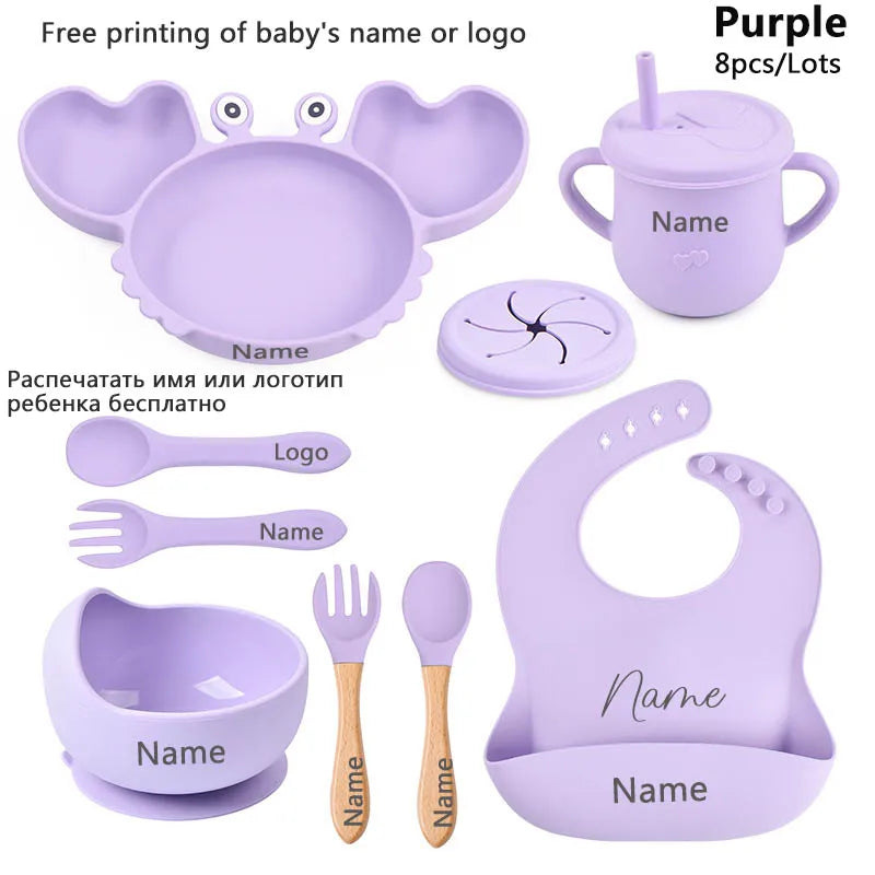 Baby Bowl Plate Feeding Set