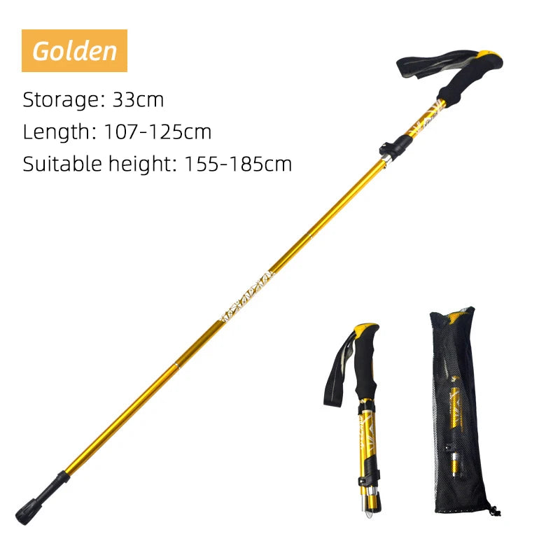 5 Section Outdoor Hiking Stick