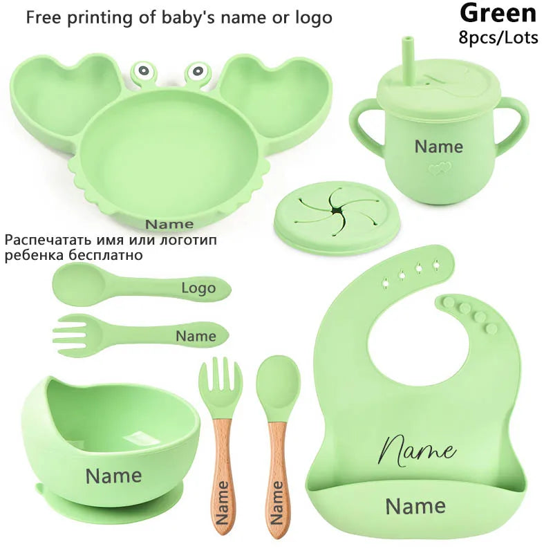 Baby Bowl Plate Feeding Set