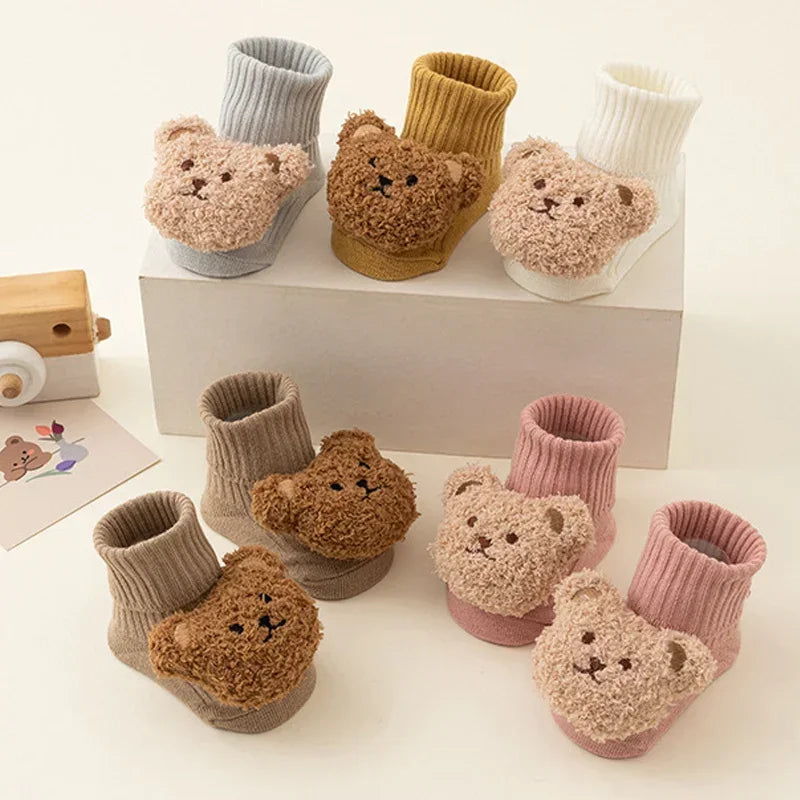 Baby Cute Cartoon Bear Sock