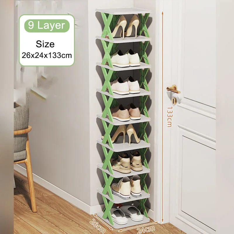 Multi-layer Shoes Stackable Rack