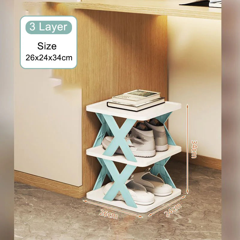 Multi-layer Shoes Stackable Rack