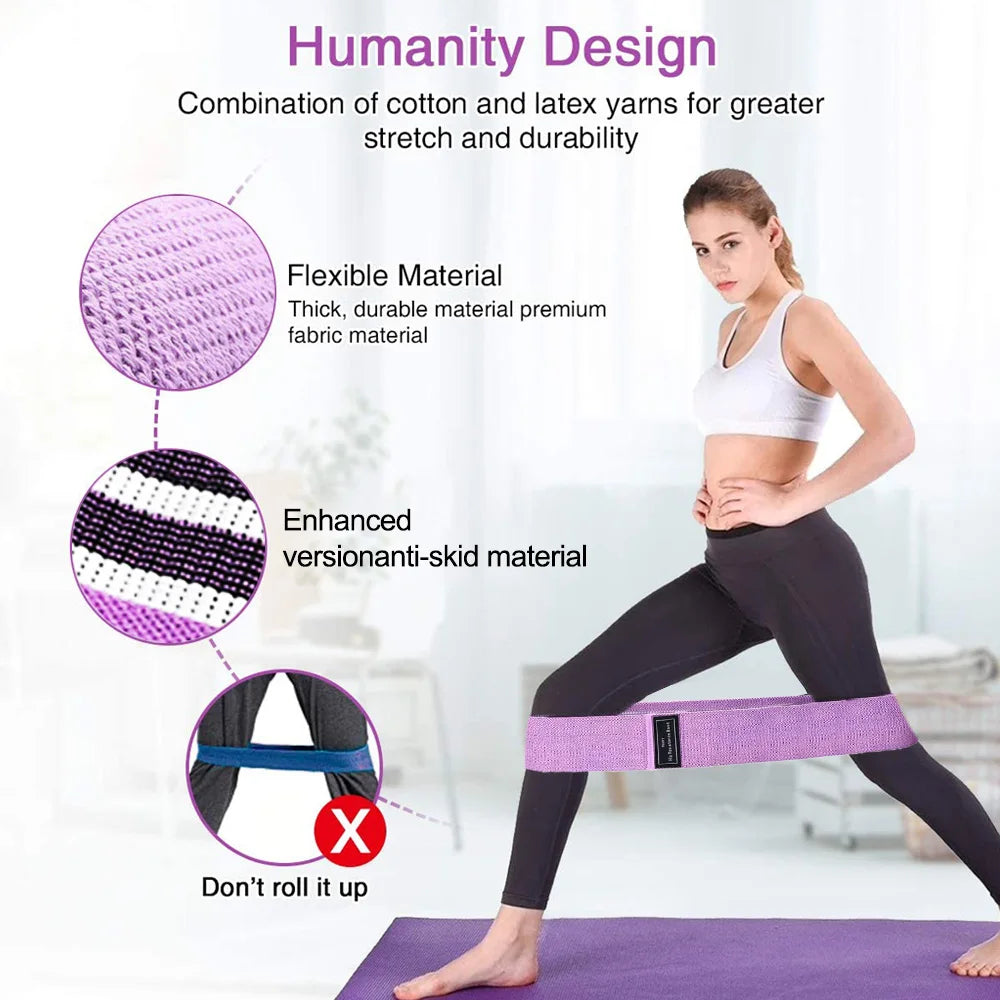 Elastic Resistance Yoga Band