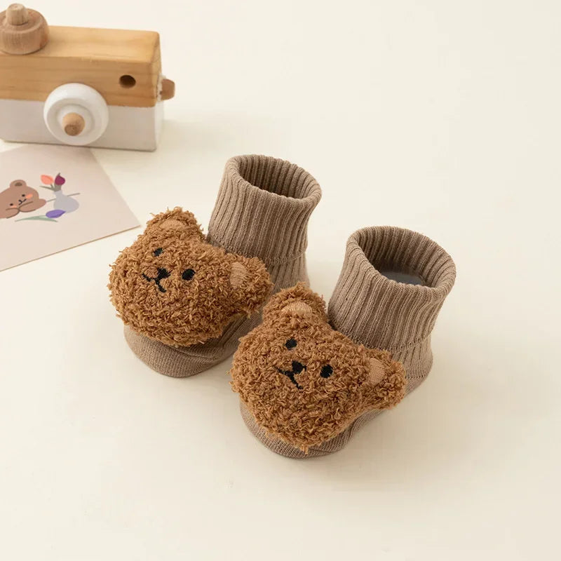 Baby Cute Cartoon Bear Sock