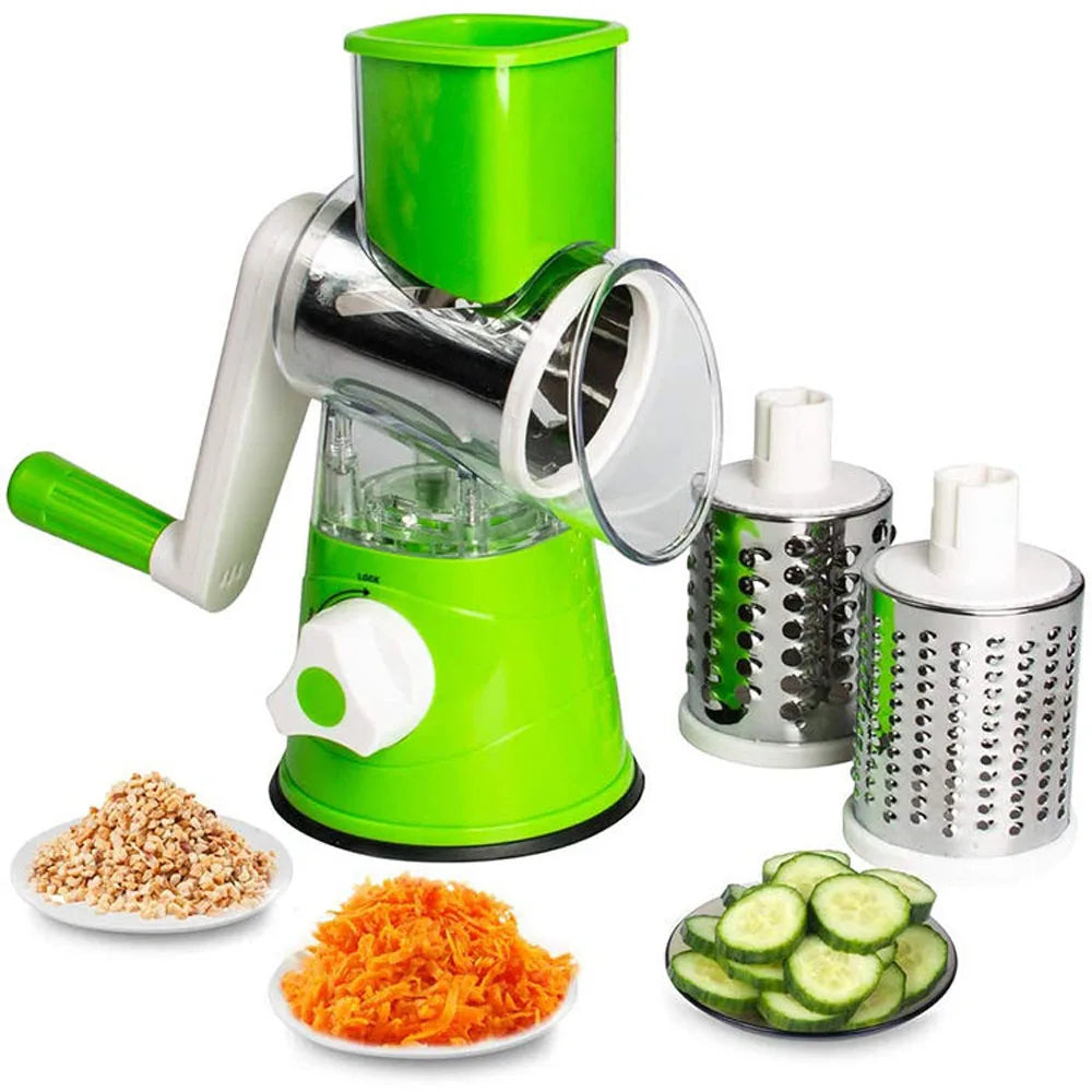 Manual Rotary Vegetable Cheese Grater