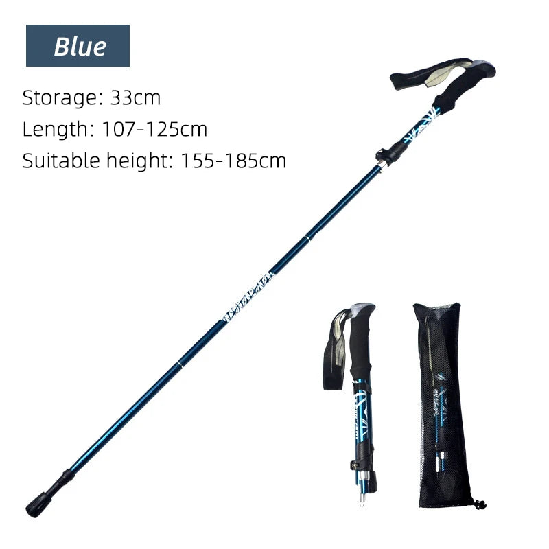 5 Section Outdoor Hiking Stick