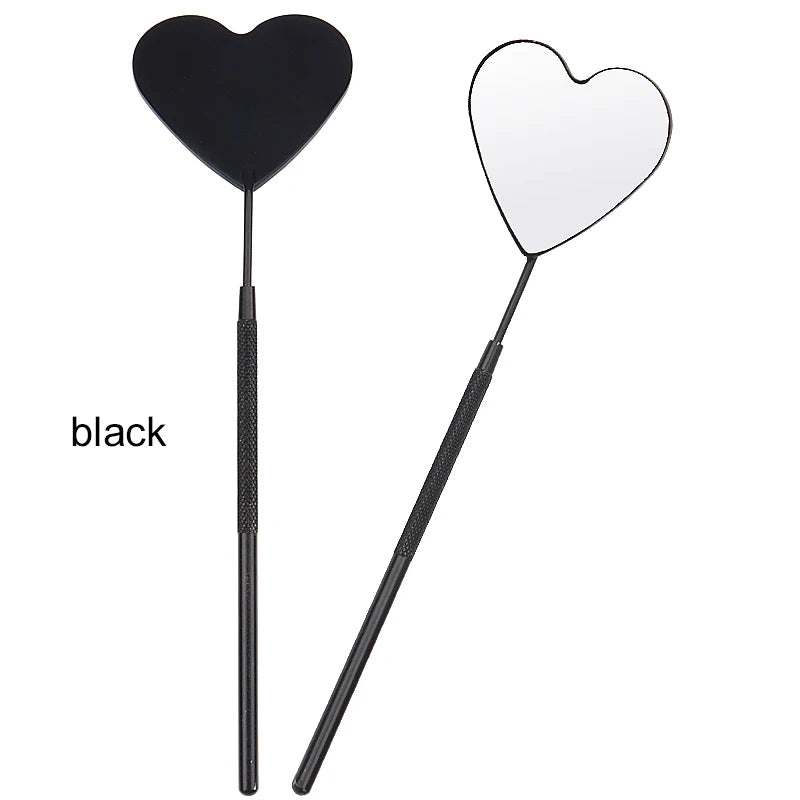 1pcs Heart Shape Eyelash Mirror