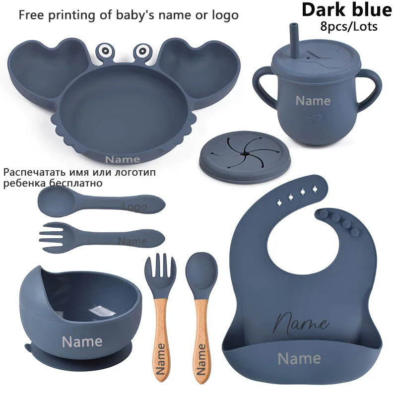 Baby Bowl Plate Feeding Set